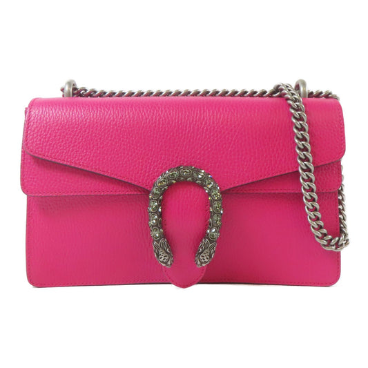 GUCCI Dionysus Small Pink Leather Bag