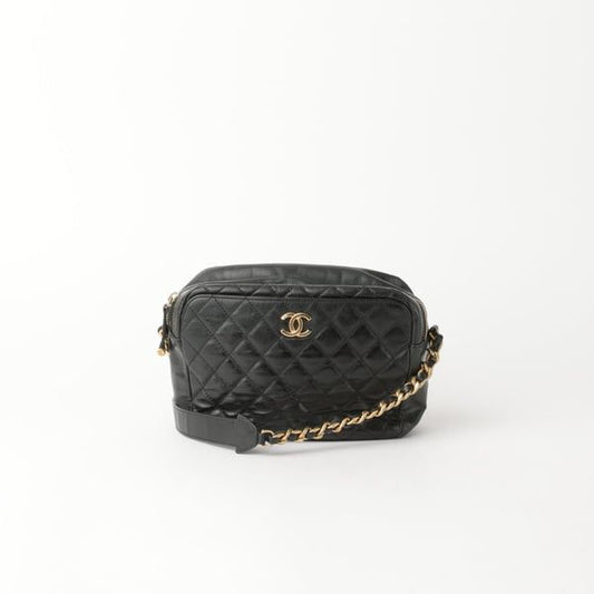 CHANEL Quilted Camera Bag